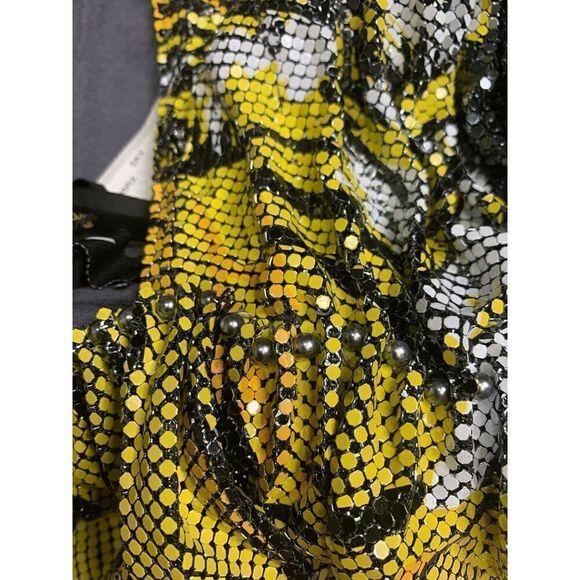 New. SKY chain mail animal print mini dress. Normally $268 - Picture 11 of 14